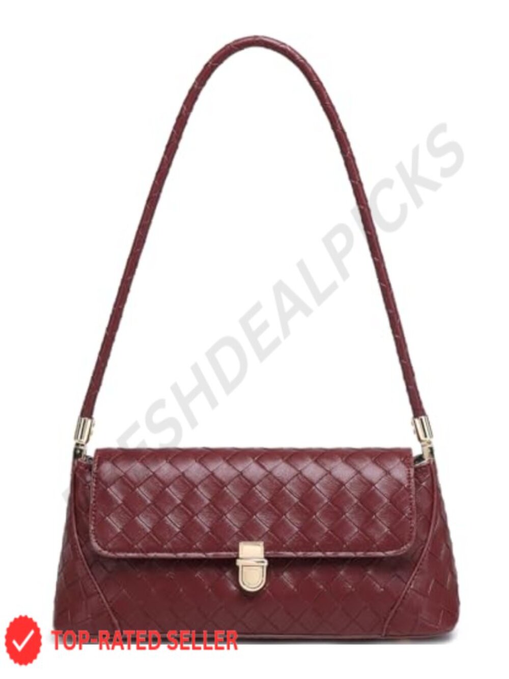 Retro Hobo Shoulder Bag PU Leather Small Purse Crossbody Tote Handbag